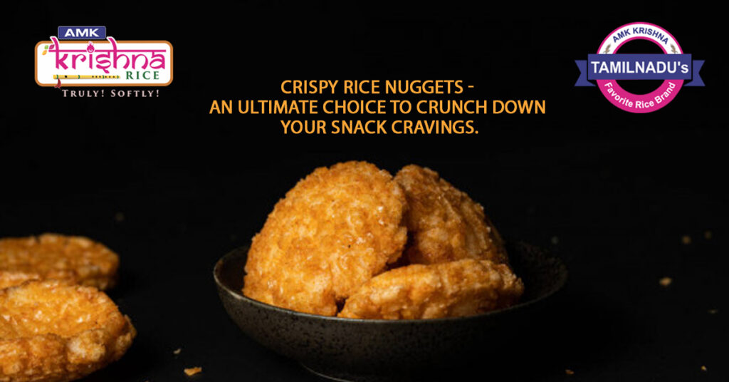 Crispy rice nuggets - An ultimate choice to crunch down your snack cravings